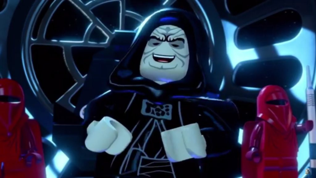 The Emperor in LEGO Star Wars mobile's Endor Pack.
