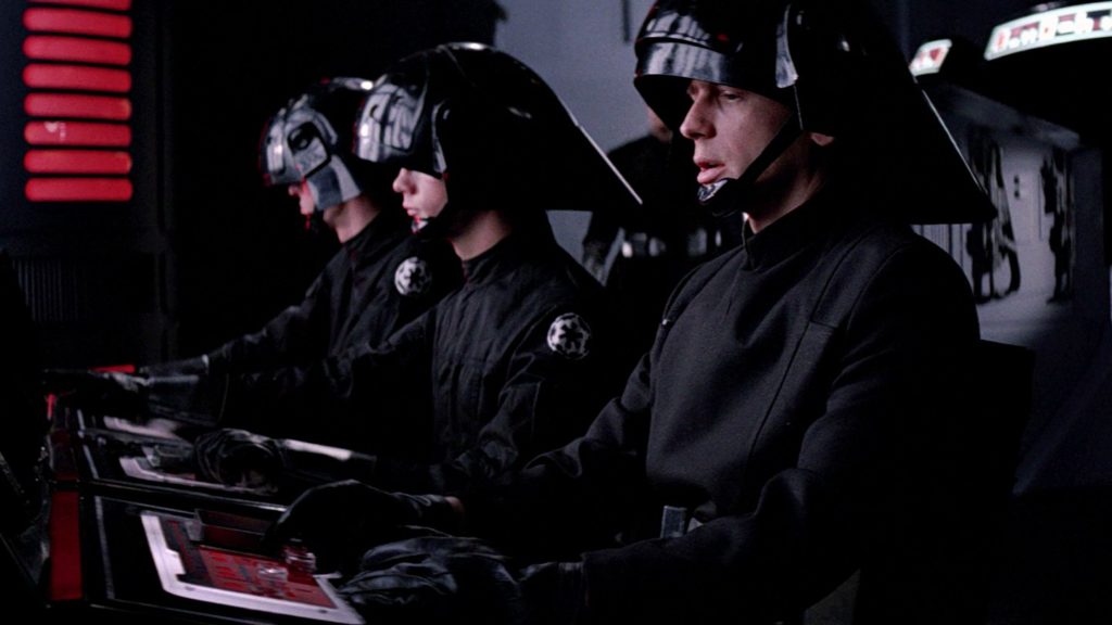 Troopers on the second Death Star.