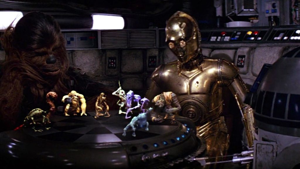 Holochess in Star Wars.