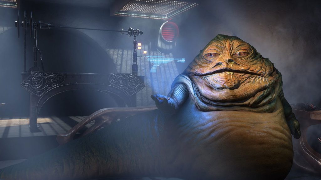 Jabba in Battlefront.