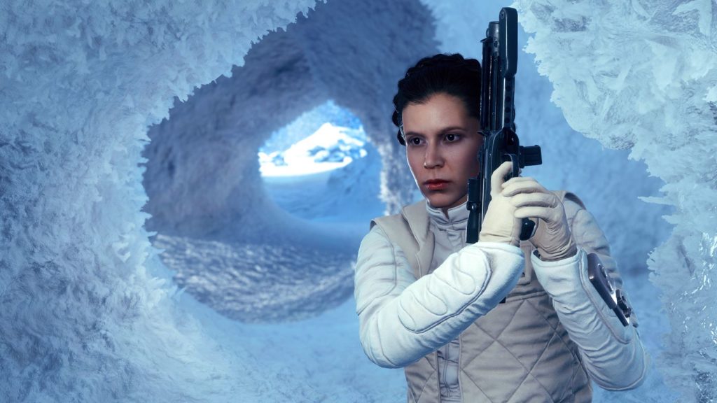 Leia in Star Wars Battlefront