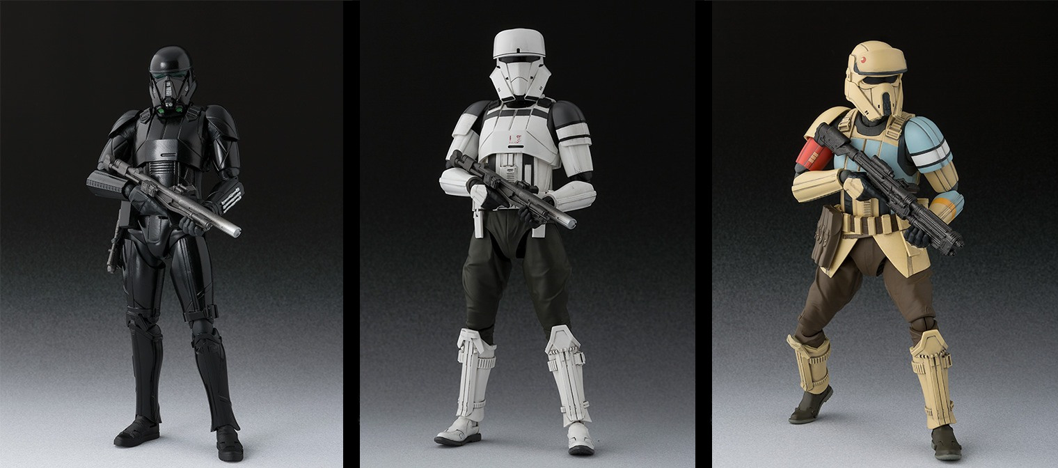 As shown above, the Death Trooper is on the left. 