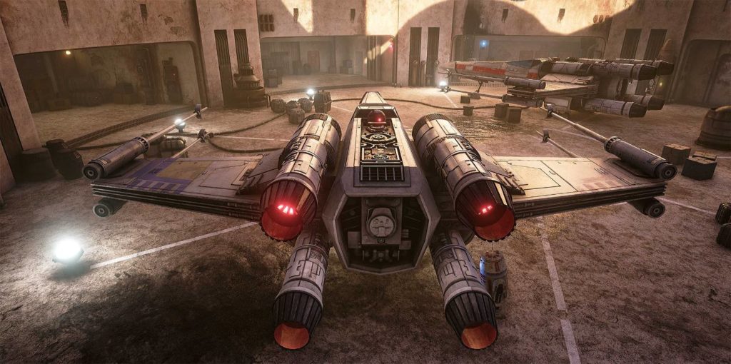X-Wings in Unreal 4.