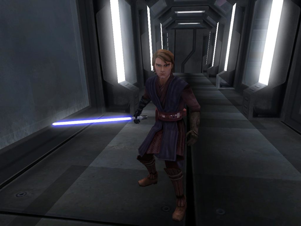 Anakin from The Clone Wars TV show modded in Battlefront II.