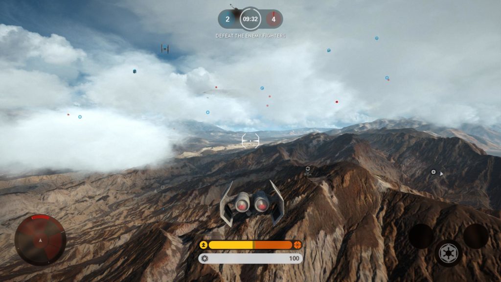 Pilotable TIE Bomber in Battlefront.