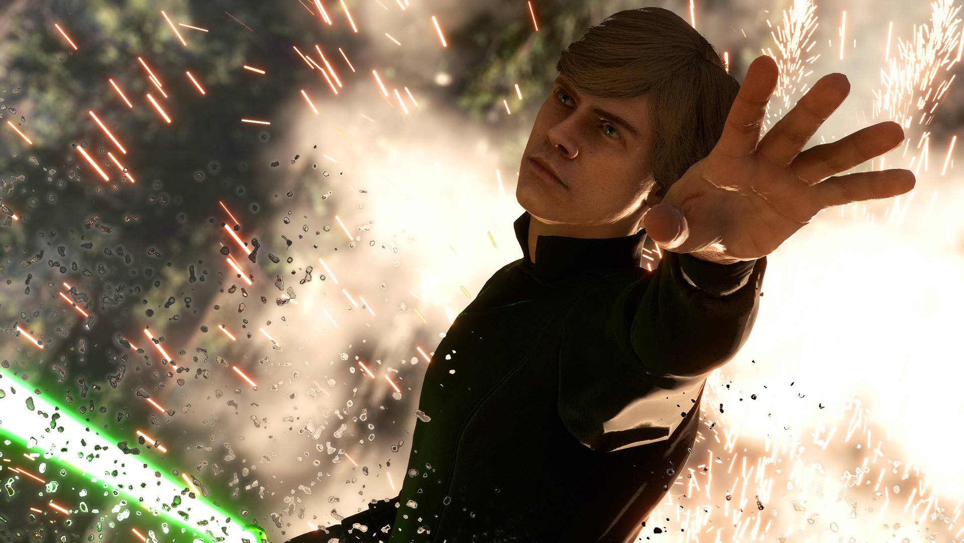 Luke Skywalker in Battlefront.