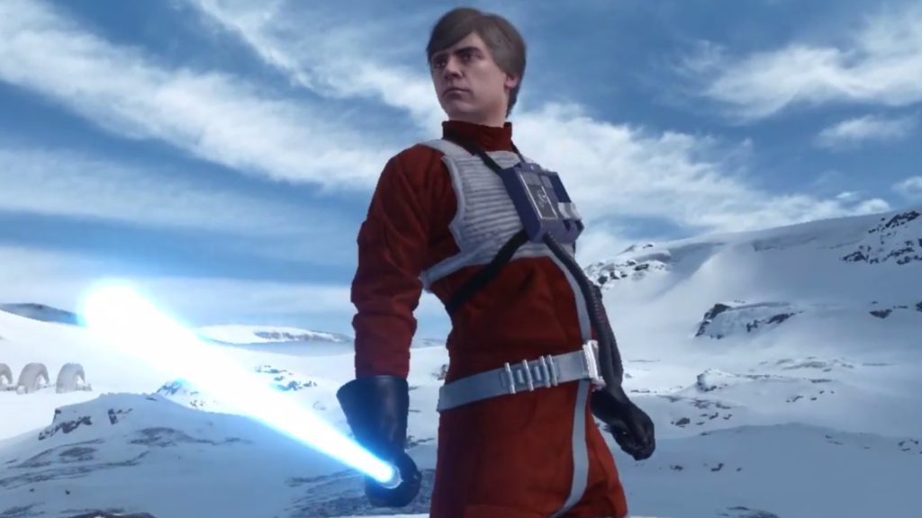 Pilot Luke in Battlefront.