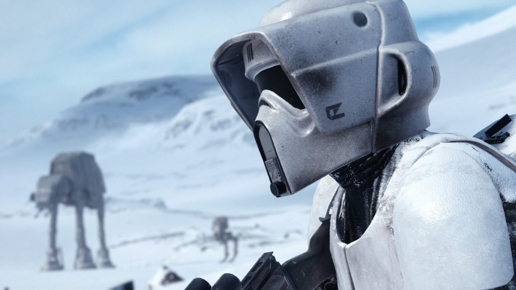 Scout Trooper in Battlefront.