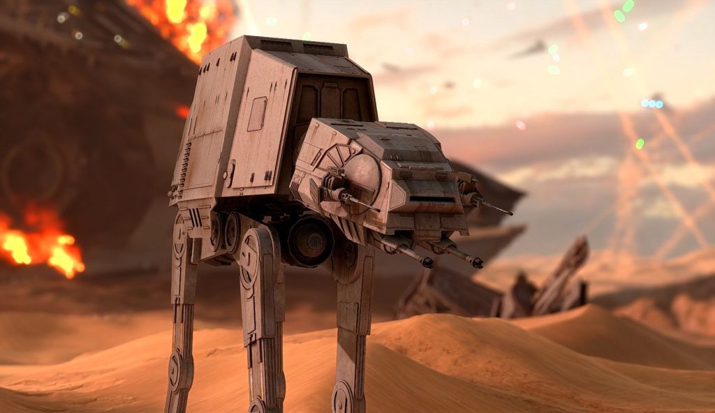 Walker Assault on Jakku (by Battlefront Captures)