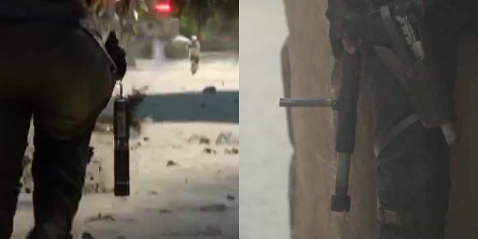 Battlefront trailer image on left; Rogue One featurette on right.