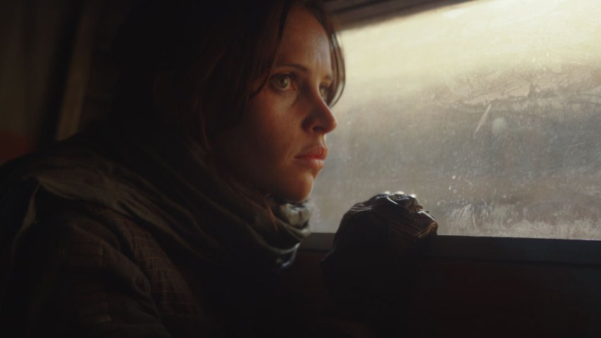 Jyn Erso in Rogue One.