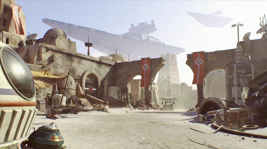Concept art from Visceral's untitled Star Wars project.