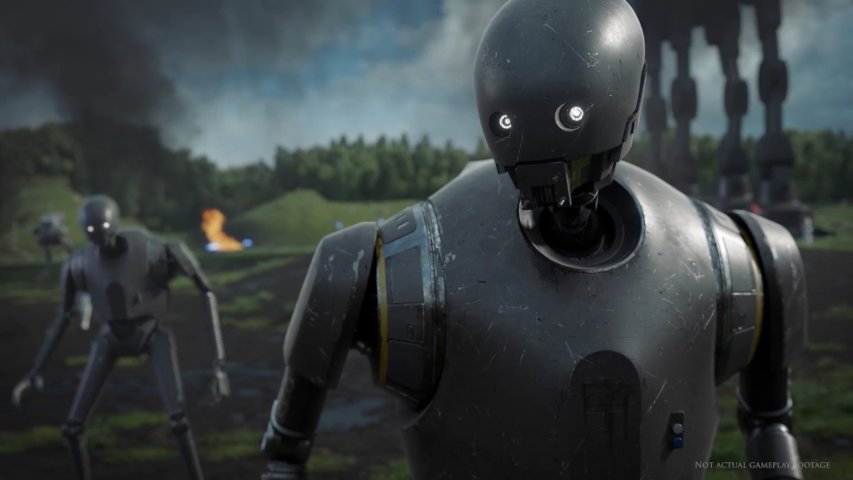 The Imperial KX-series Security Droid in the latest Star Wars: Commander trailer.