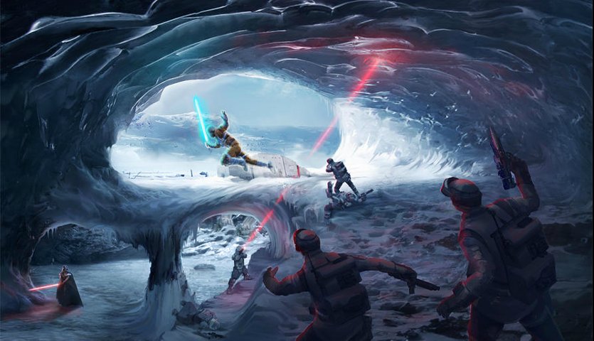 Concept art from Battlefront: Online.