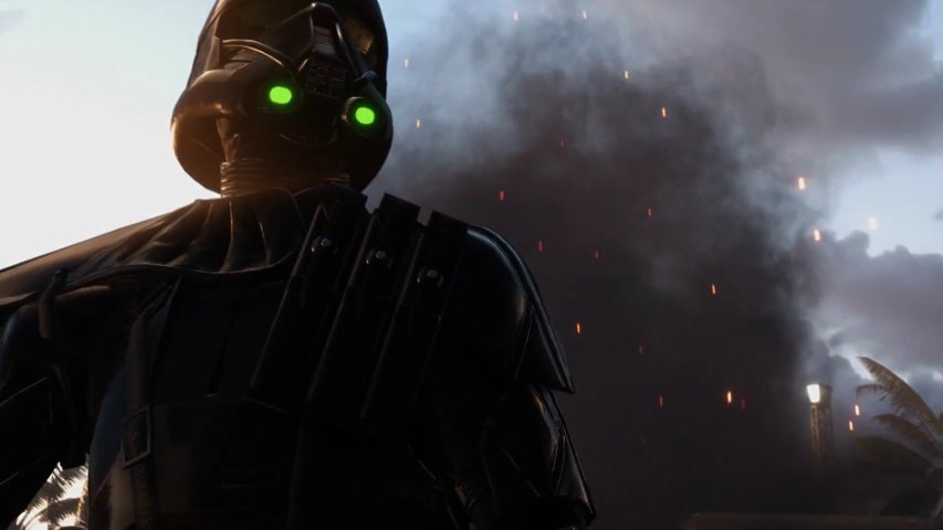 Just a cool shot of a death trooper.