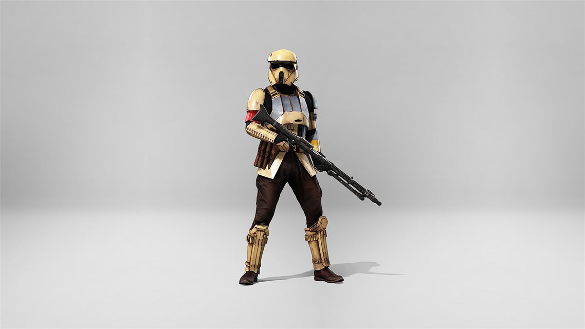 A Shoretrooper Captain in Battlefront.