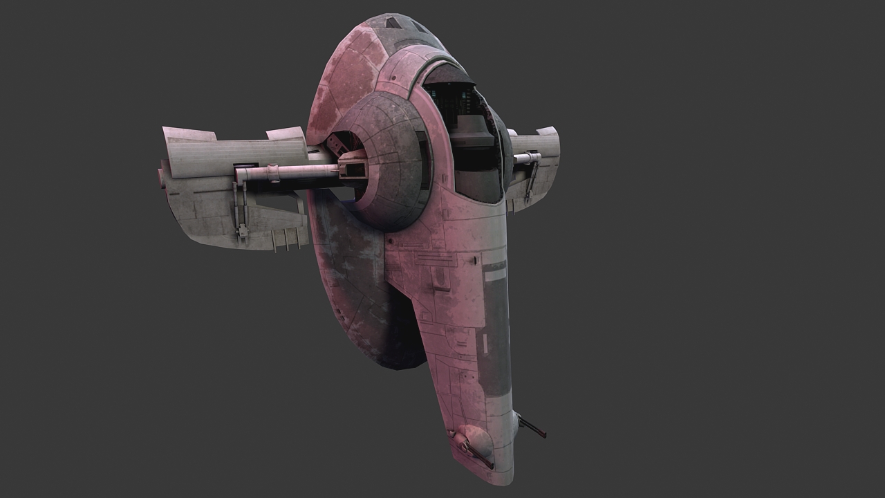 Slave I vehicle model.