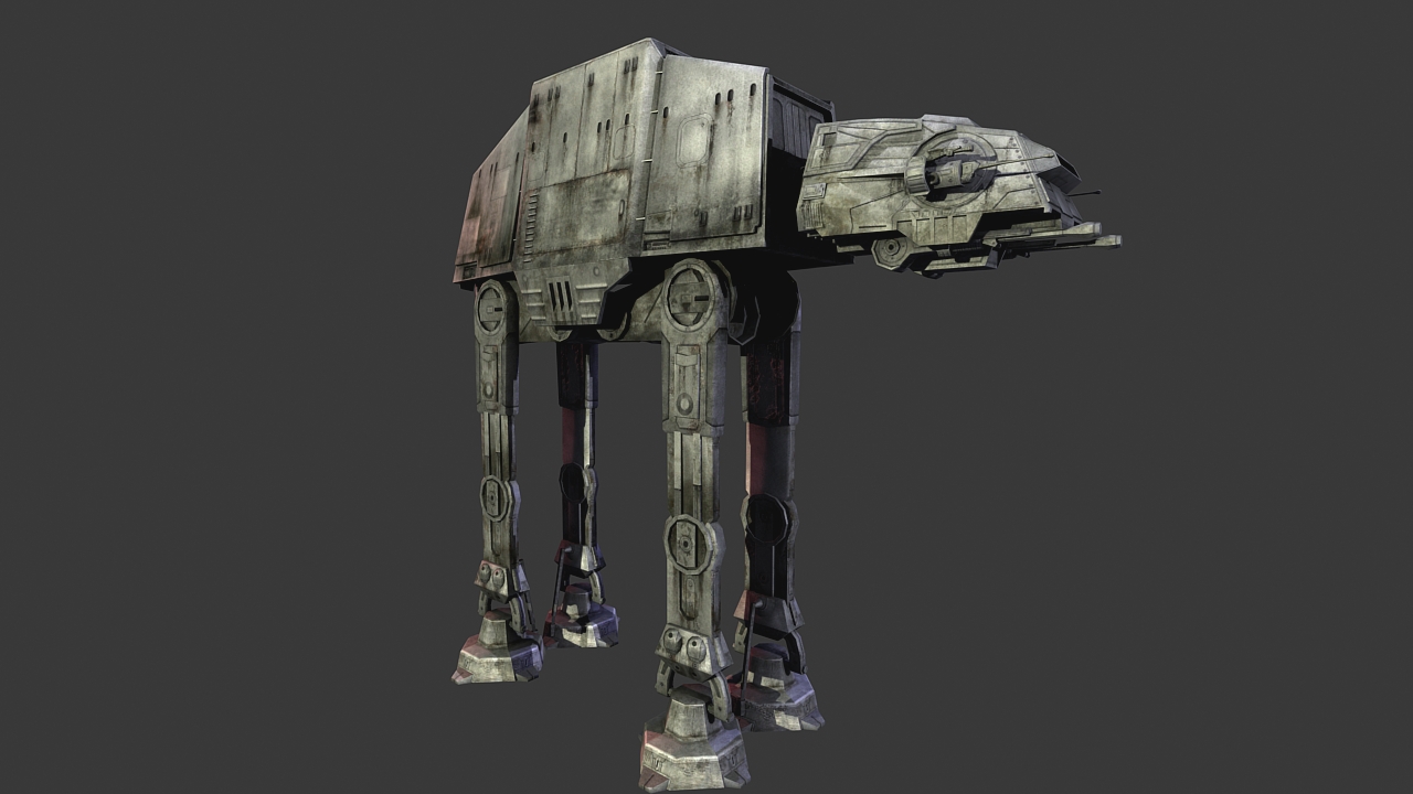 AT-AT vehicle model.