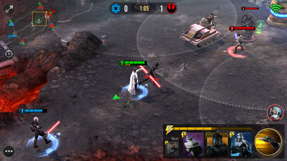 Gameplay screenshot of Force Arena.