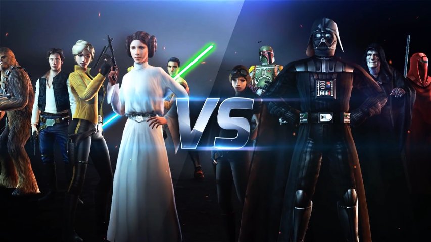 Screenshot from the Force Arena launch trailer.