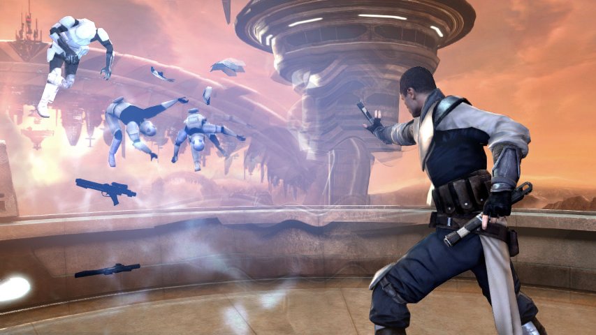 Promotional screenshot from The Force Unleashed II.