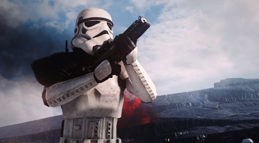 Magma Trooper in Battlefront as taken by Cinematic Captures.