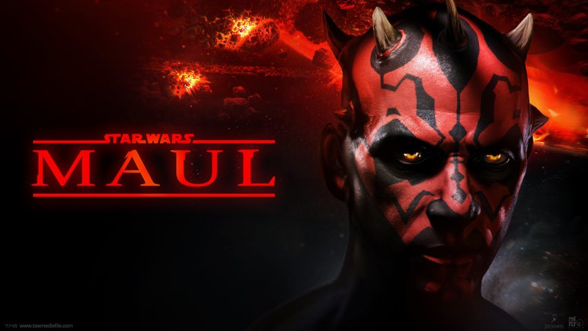 Key art concept for the cancelled Darth Maul game.