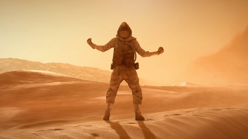 A Rebel trooper on Tatooine by Cinematic Captures.