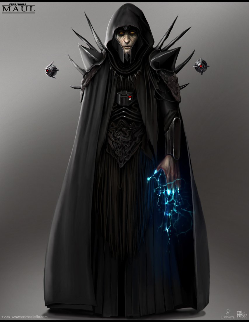 Sith Emperor concept art.