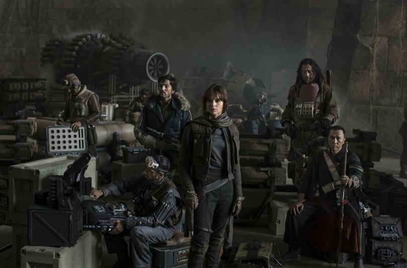 Rogue One cast photo.