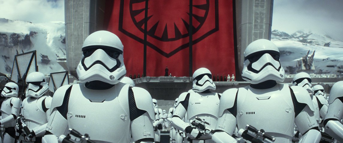 First Order Stormtroopers from The Force Awakens.