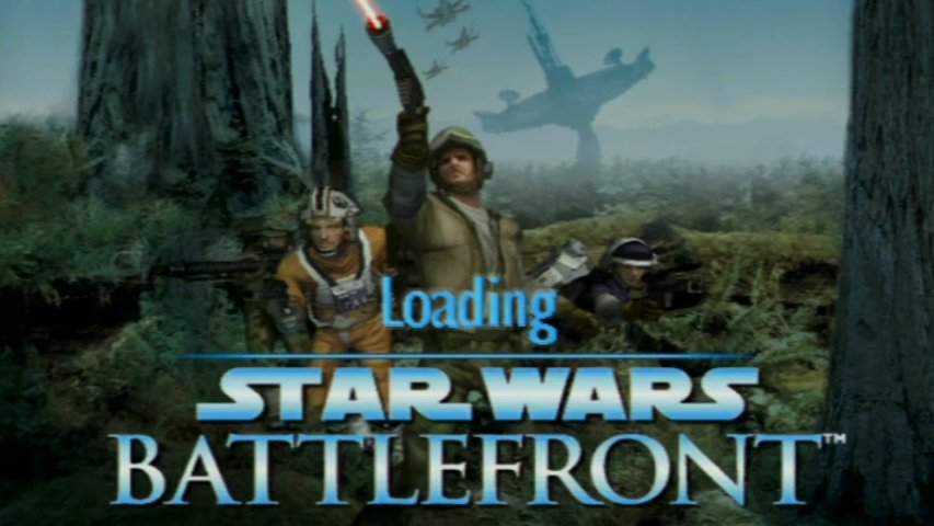 Load screen from an original Battlefront alpha demo build.