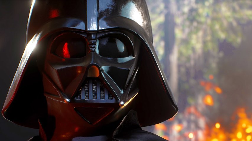 Darth Vader in the first Battlefront trailer.