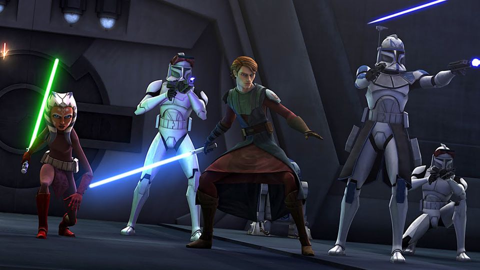 Characters from the Clone Wars TV show.