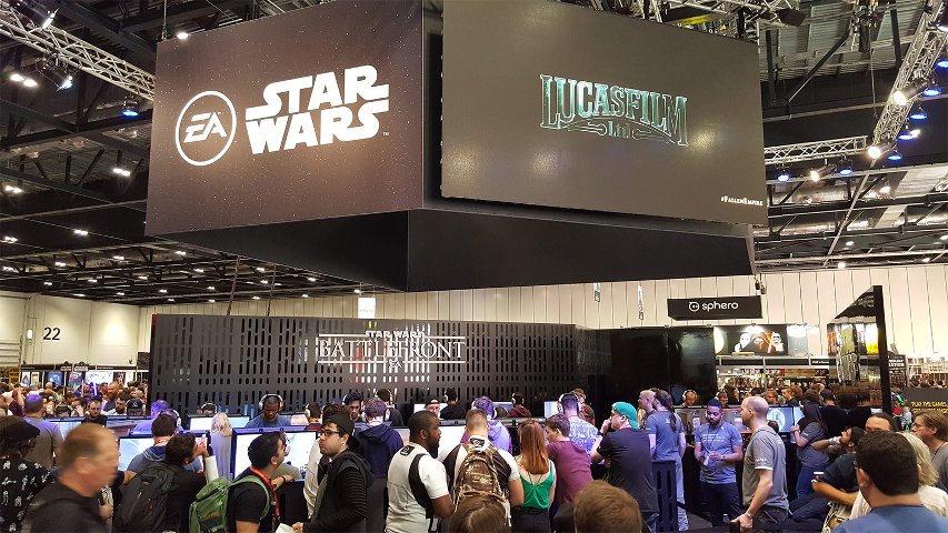 EA's Battlefront at Star Wars Celebration.
