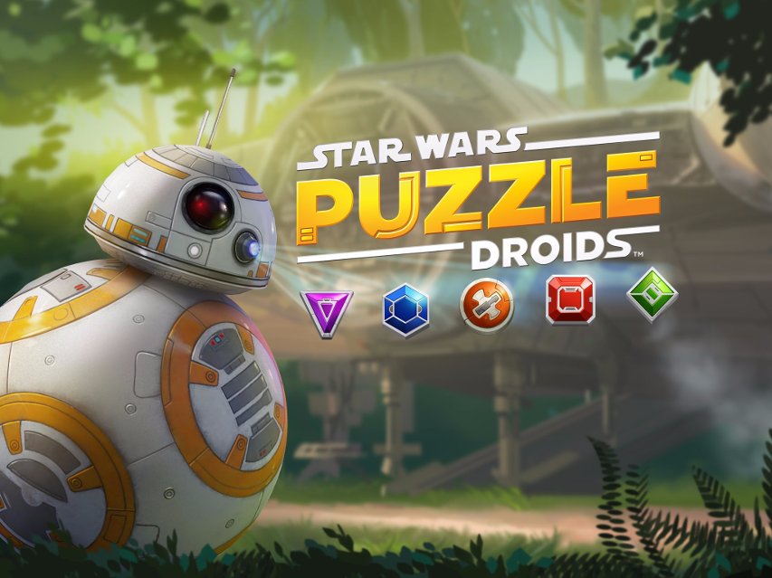 Star Wars: Puzzle Droid key art.