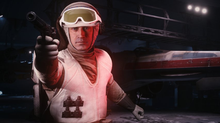 A Rebel in Battlefront as taken by Cinematic Captures.