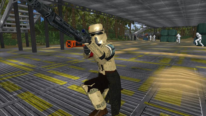 Shoretrooper in a Rogue One map for Battlefront II.