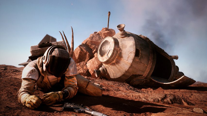 Battlefront's Survival Mission on Tatooine as taken by Cinematic Captures.