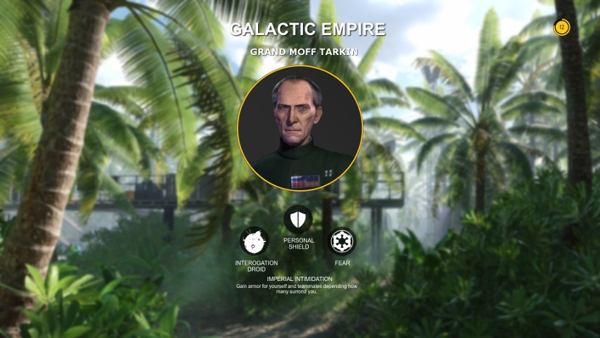 Tarkin fan-concept for Battlefront.