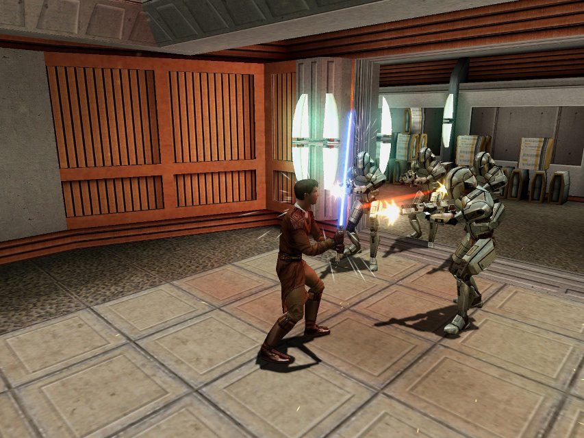 Promo image of the original KOTOR game (via Steam).