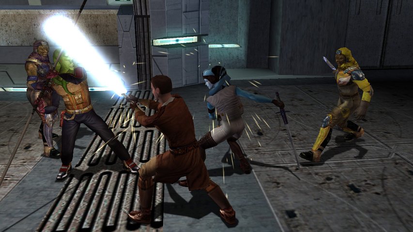 Promo image from the first KOTOR game.