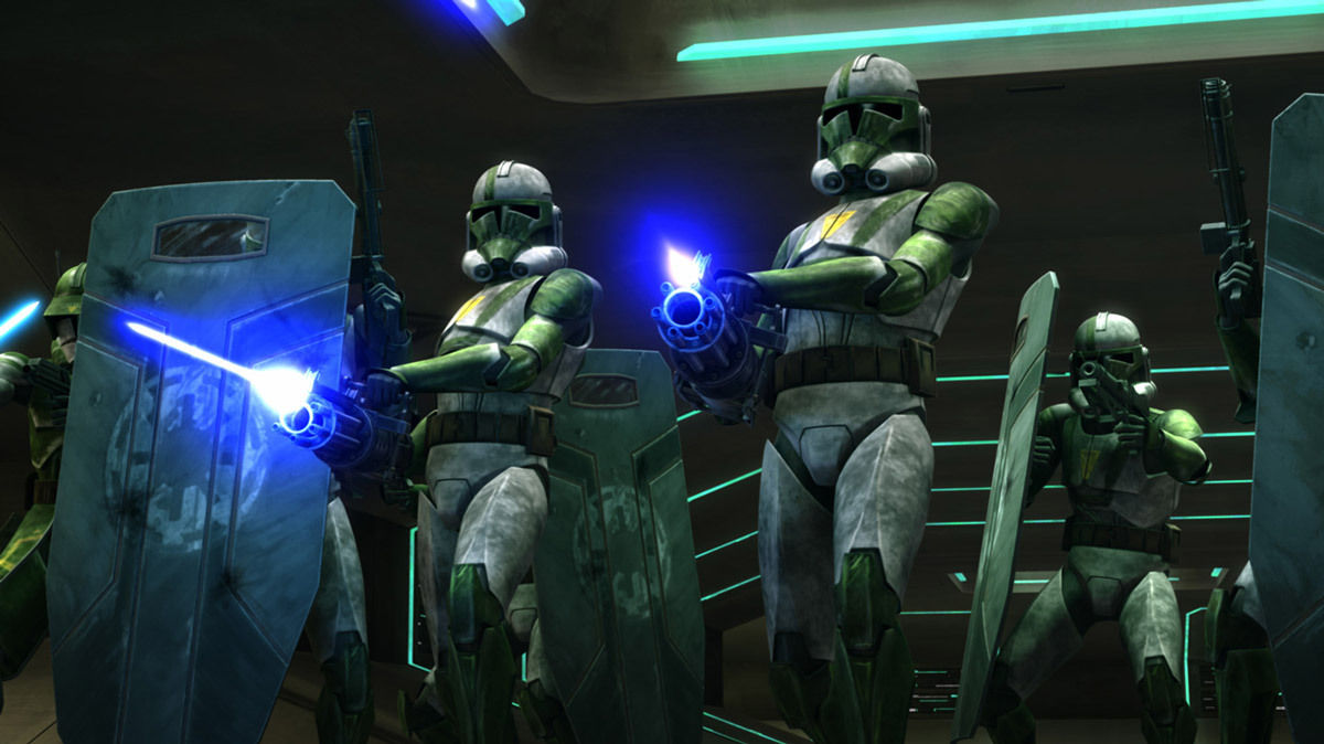 Clone Troopers in Star Wars.