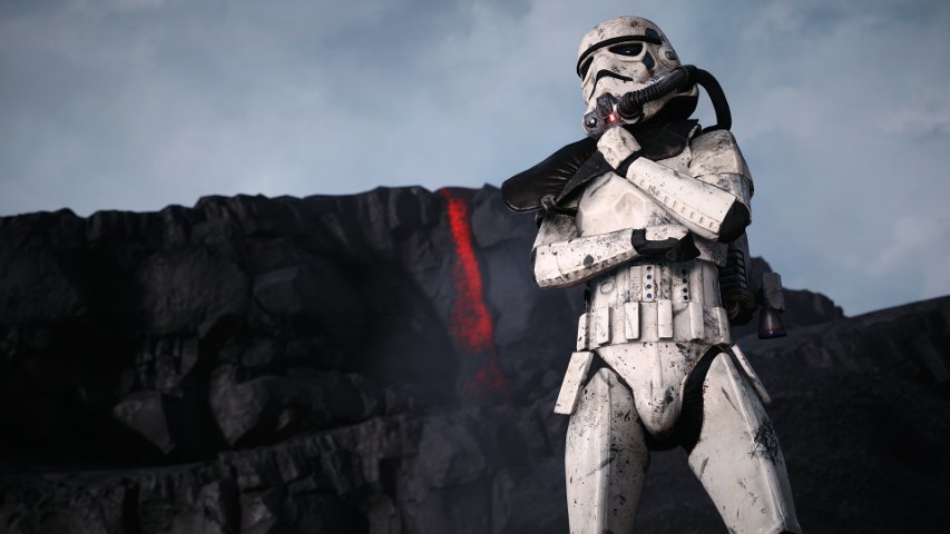 Thinking stormtrooper by Cinematic Captures.