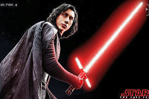 Kylo Ren promo art.