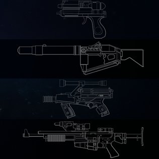 Battlefront II pre-order weapons.