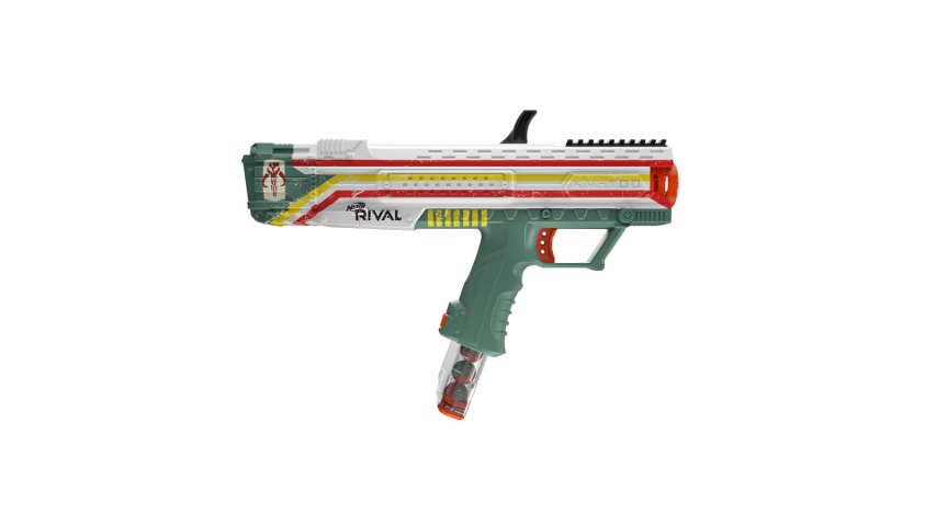 The Mandalorian-themed blaster available at GameStop.