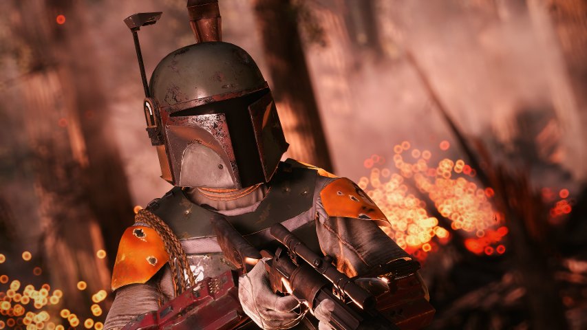 Boba Fett in EA's first Battlefront. Image by Cinematic Captures.