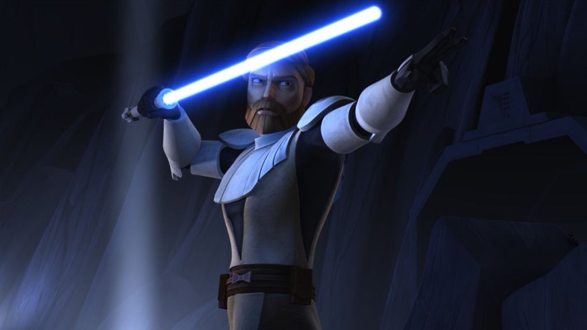 Obi-Wan Kenobi in The Clone Wars TV show.