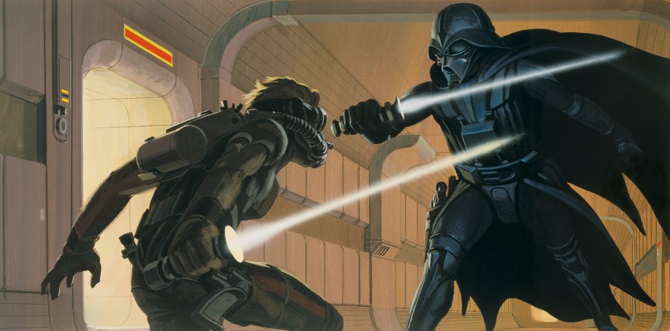 Concept art by Ralph McQuarrie.